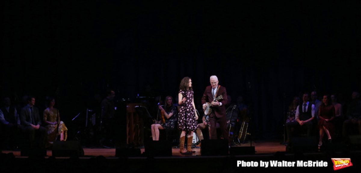 Edie Brickell and Steve Martin  at 