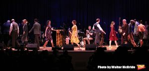 Edie Brickell and Steve Martin with the cast Photo
