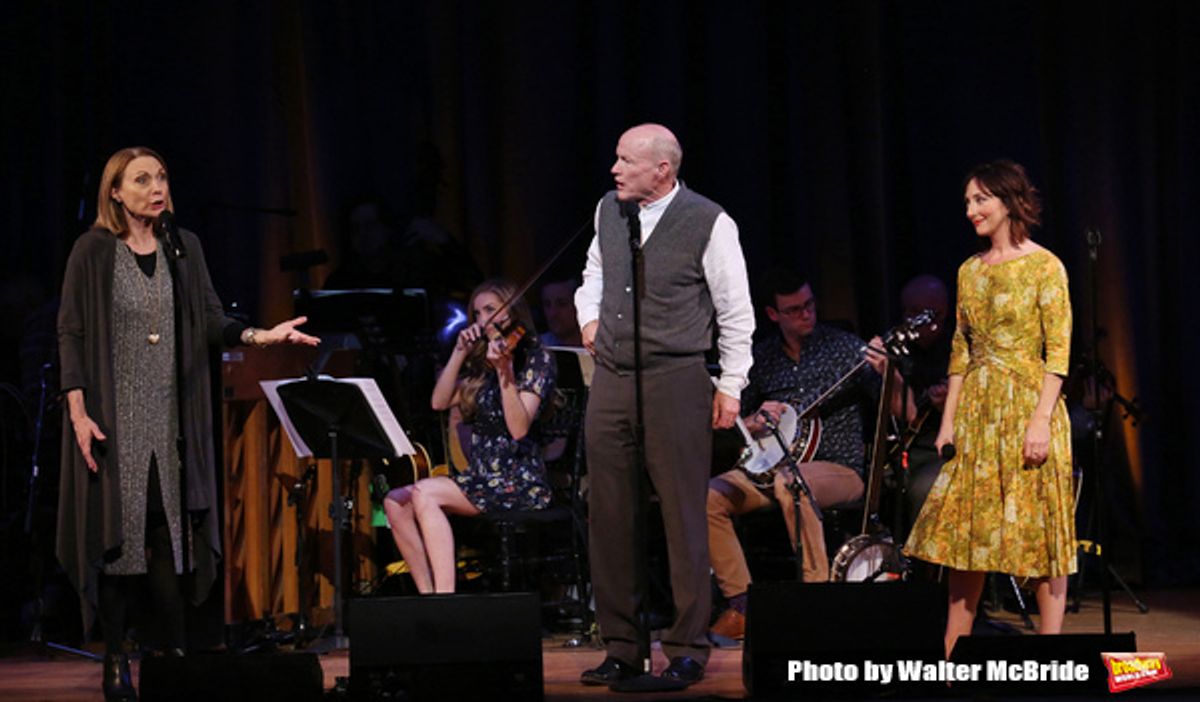 Dee Hoty, Stephen Lee Anderson and Carmen Cusack at 
