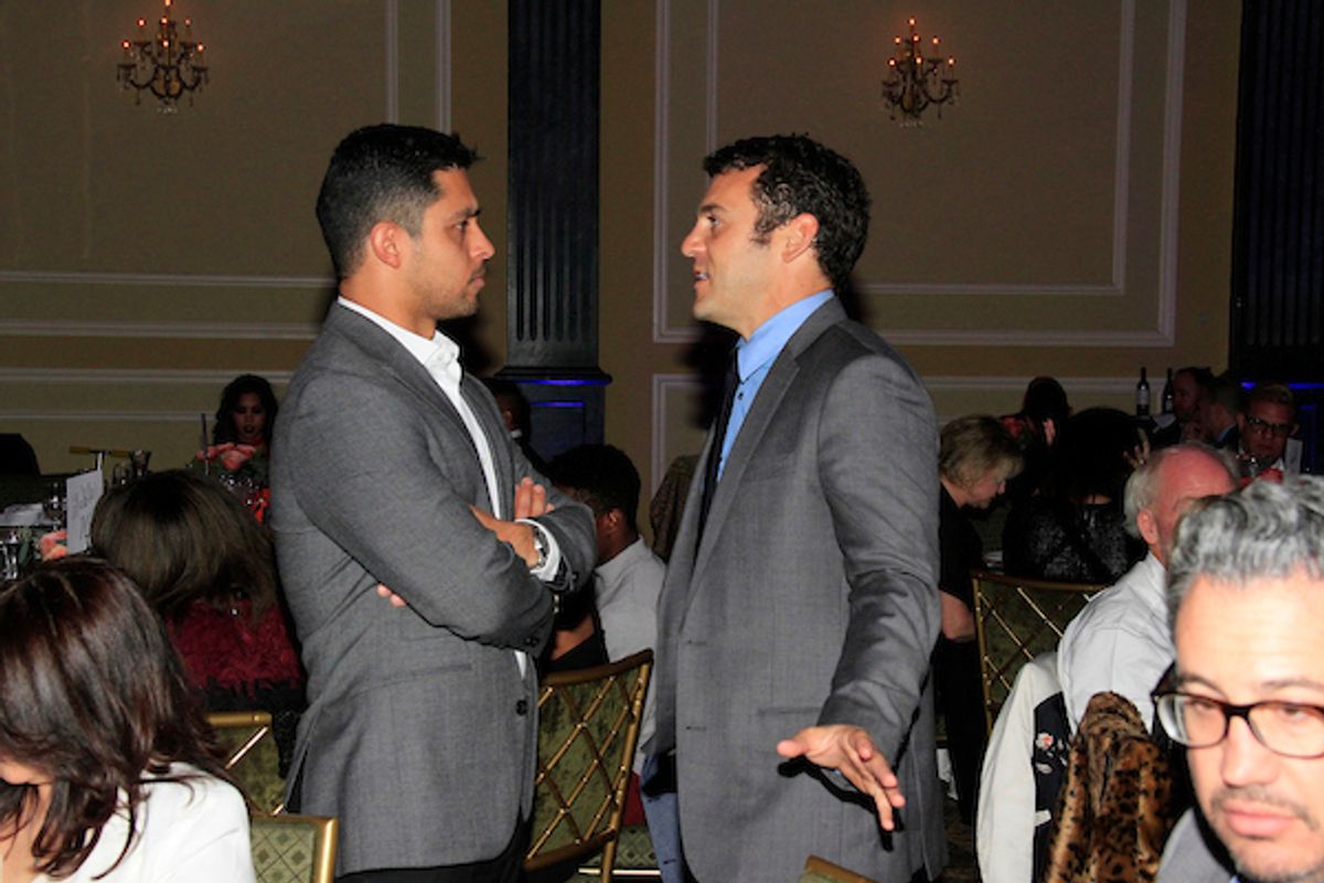 Wilmer Valderrama, Fred Savage at 