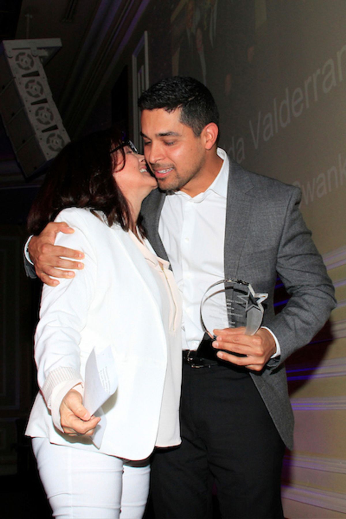 Sobeida Valderrama, Wilmer Valderrama at 