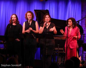 Amy Cervini,Hilary Gardner, Melissa Stylianou & Gabrielle Stravelli @ BroadwayWorld Amy Cervini,Hilary Gardner, Melissa Stylianou & Gabrielle Stravelli Photo