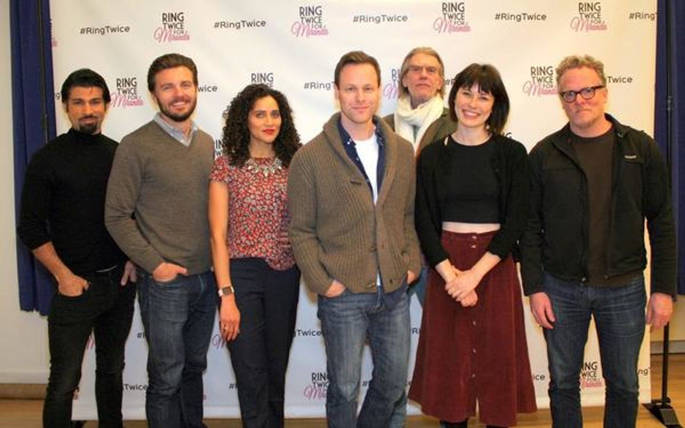 Photo Flash: Off-Broadway's RING TWICE FOR MIRANDA Kicks Off Rehearsals  Image