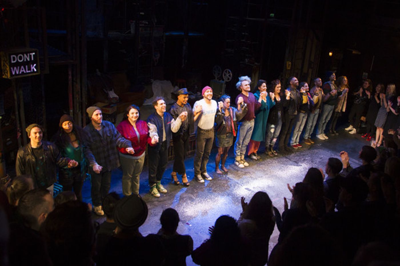 Photo Flash: La Vie Boheme! RENT 20th Anniversary Tour Celebrates Opening Night at the St. James Theatre  Image