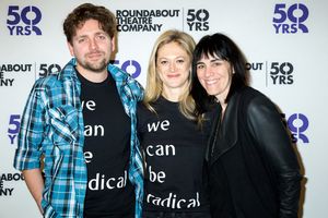 Martin Zimmerman, Marin Ireland, Leigh Silverman @ BroadwayWorld Martin Zimmerman, Marin Ireland, Leigh Silverman Photo