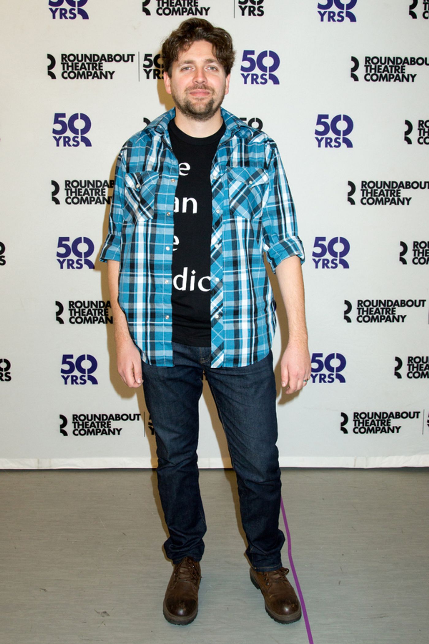 Photo Coverage: ON THE EXHALE's Marin Ireland & Company Meet the Press!  Image