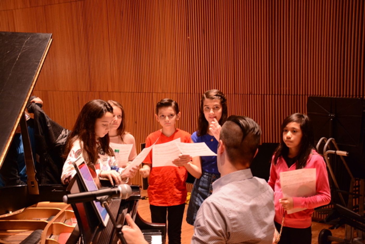 Photo Flash: Inside The Recording Studio with Broadway Records I HAVE A VOICE  Image