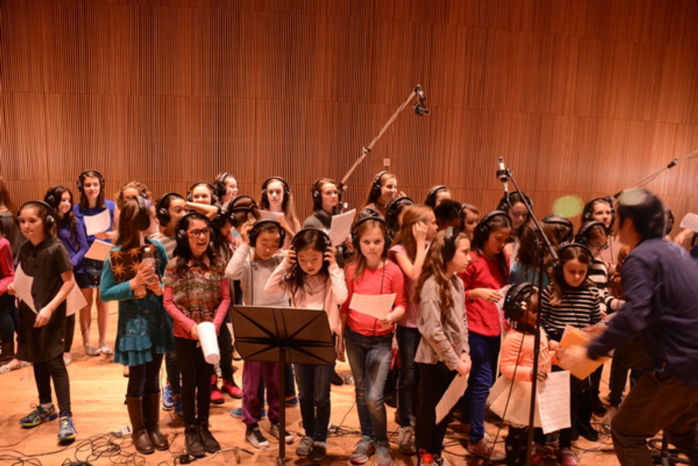 Photo Flash: Inside The Recording Studio with Broadway Records I HAVE A VOICE  Image