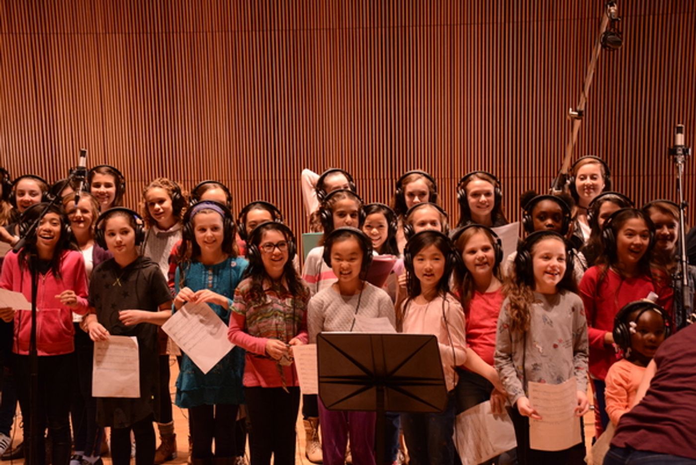 Photo Flash: Inside The Recording Studio with Broadway Records I HAVE A VOICE  Image