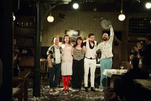 Paul McCole, Melody Grove, Annie Grace, Peter Hannah and Alasdair MacRae Photo