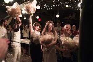 Alasdair MacRae, Peter Hannah, Annie Grace, Melody Grove and Paul McCole Photo