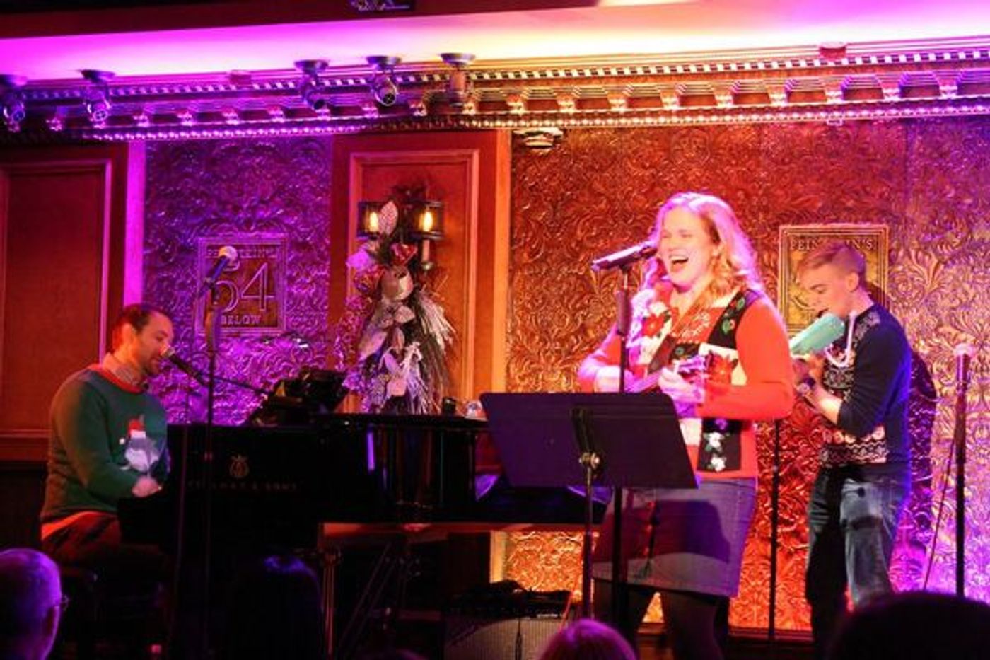 Photo Flash: Inside the 3rd Annual UGLY CHRISTMAS SWEATER SOIREE at Feinstein's/54 Below  Image