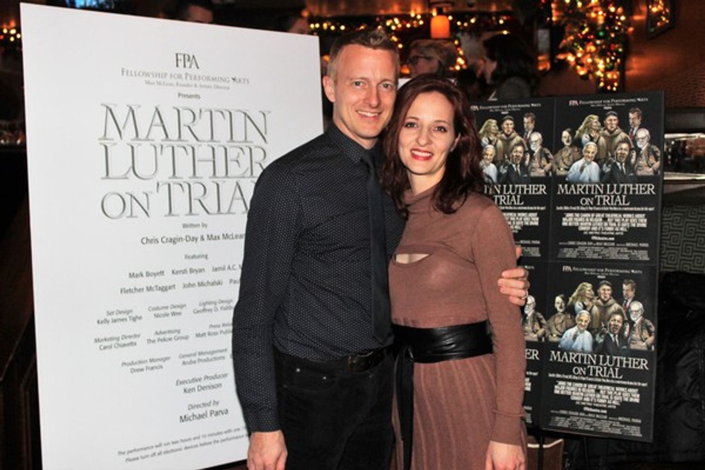 Photo Coverage: MARTIN LUTHER ON TRIAL Celebrates Opening Night Photo Coverage: MARTIN LUTHER ON TRIAL Celebrates Opening Night Image