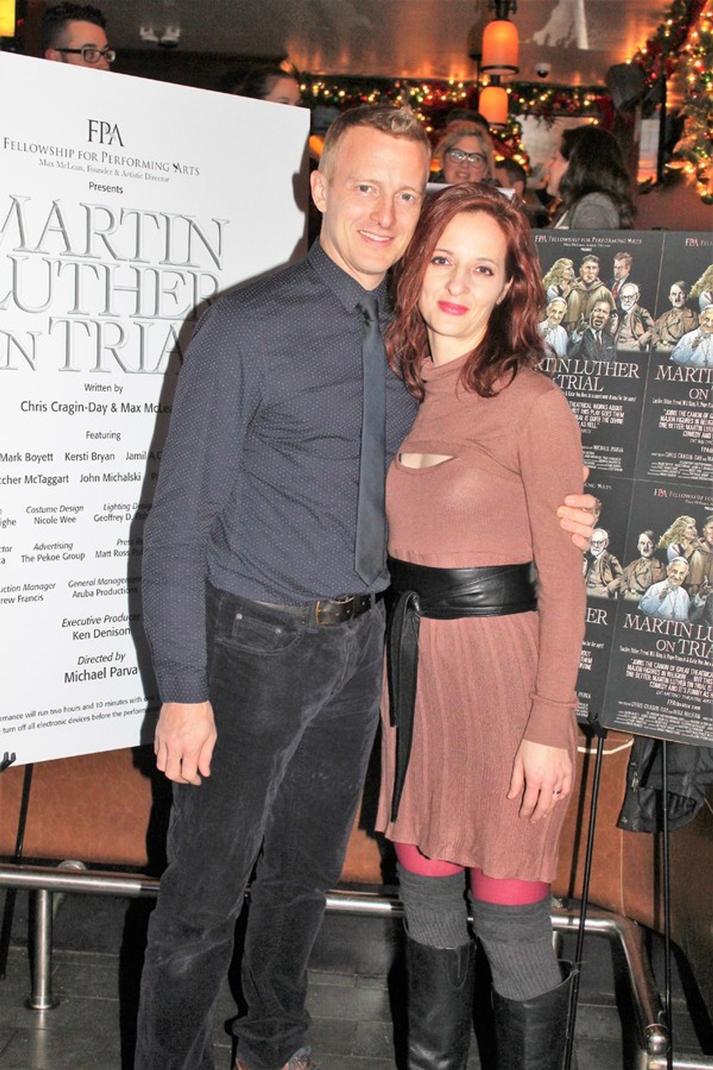 Photo Coverage: MARTIN LUTHER ON TRIAL Celebrates Opening Night Photo Coverage: MARTIN LUTHER ON TRIAL Celebrates Opening Night Image