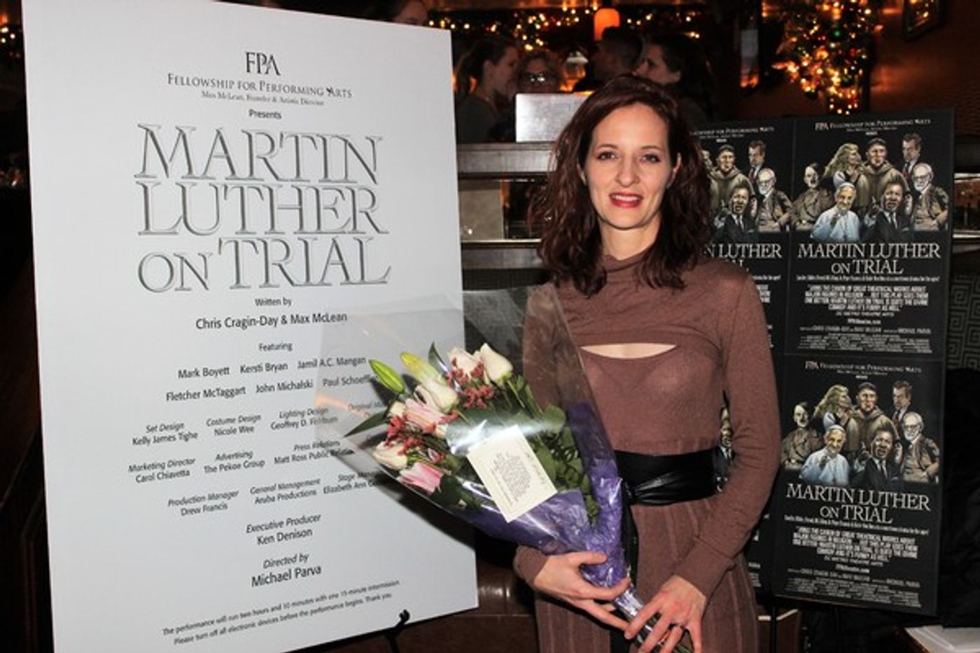 Photo Coverage: MARTIN LUTHER ON TRIAL Celebrates Opening Night Photo Coverage: MARTIN LUTHER ON TRIAL Celebrates Opening Night Image