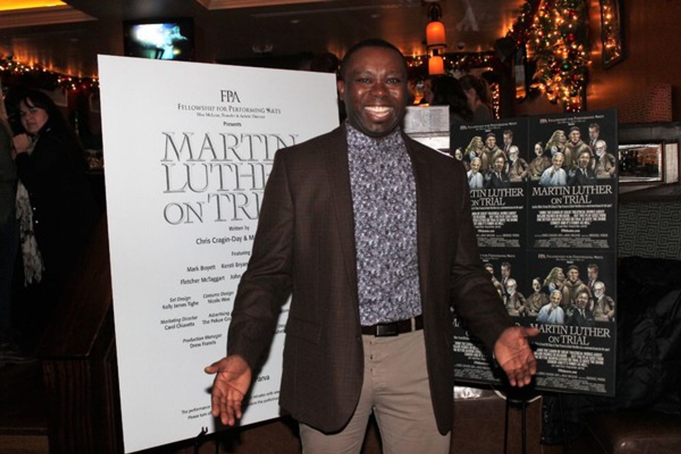 Photo Coverage: MARTIN LUTHER ON TRIAL Celebrates Opening Night Photo Coverage: MARTIN LUTHER ON TRIAL Celebrates Opening Night Image