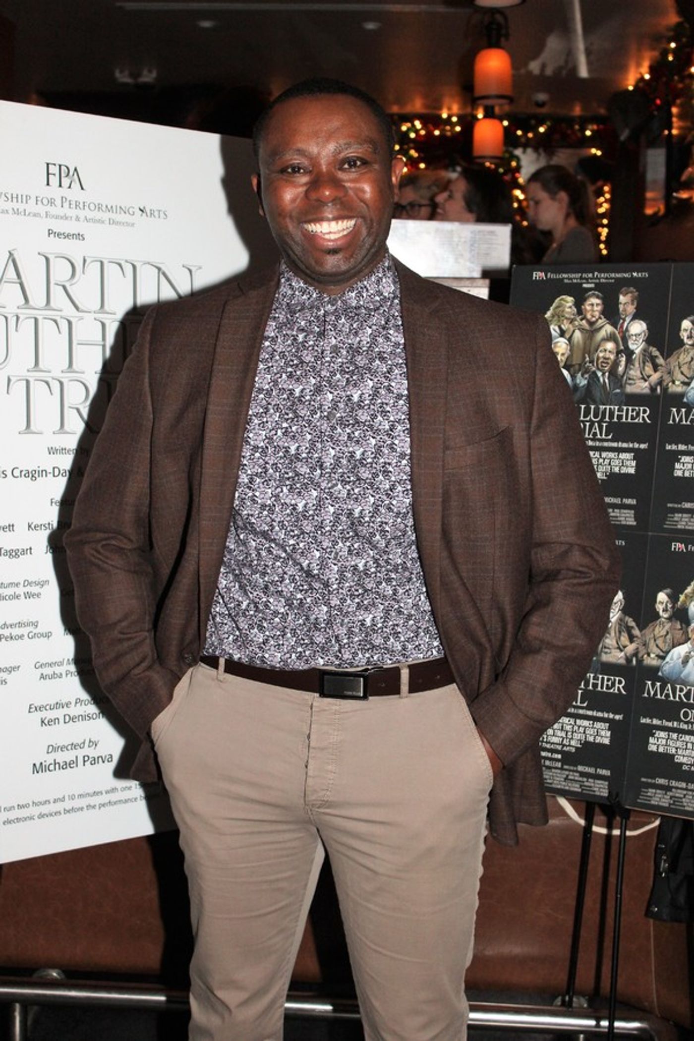 Photo Coverage: MARTIN LUTHER ON TRIAL Celebrates Opening Night Photo Coverage: MARTIN LUTHER ON TRIAL Celebrates Opening Night Image