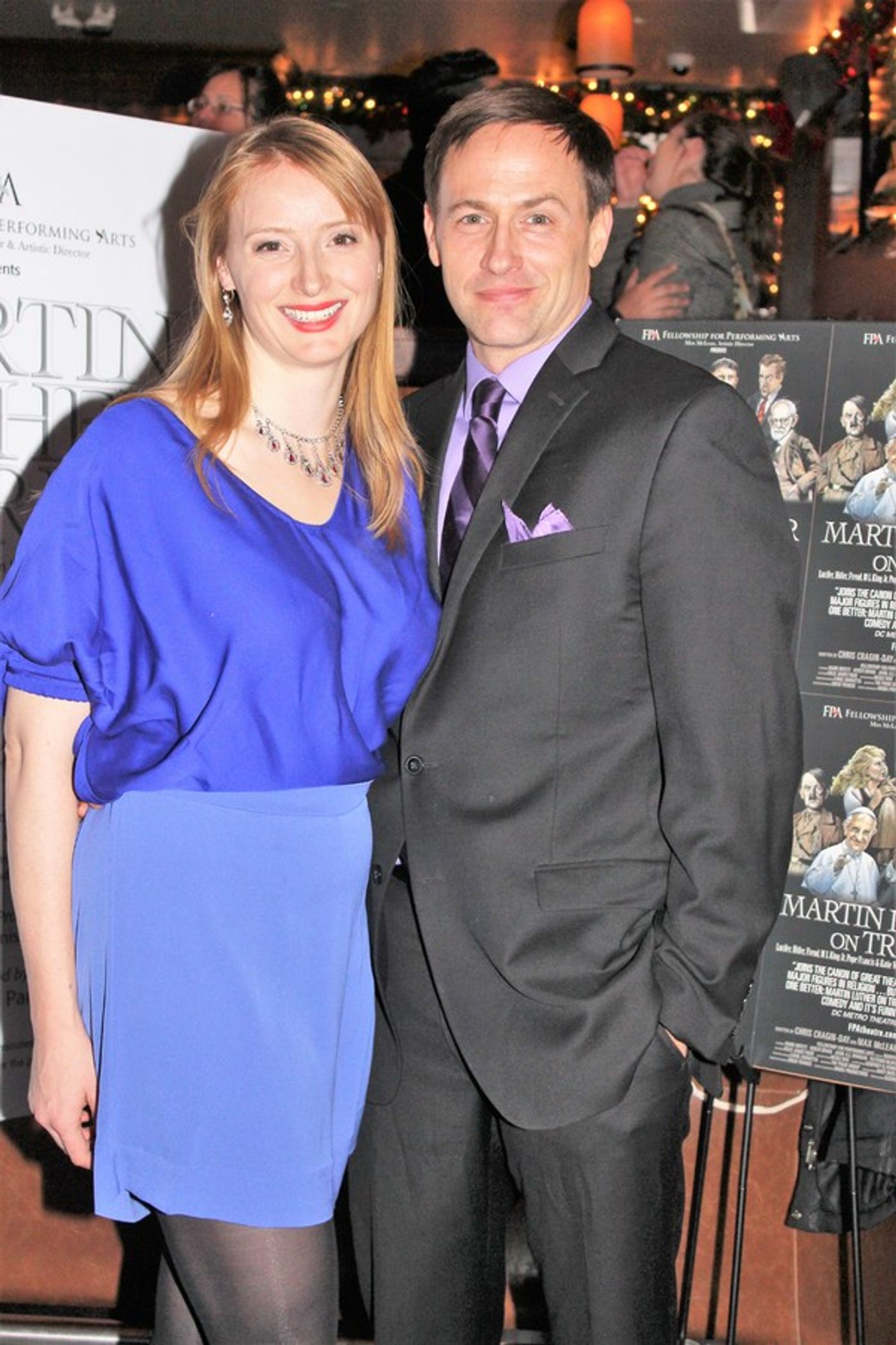 Photo Coverage: MARTIN LUTHER ON TRIAL Celebrates Opening Night Photo Coverage: MARTIN LUTHER ON TRIAL Celebrates Opening Night Image