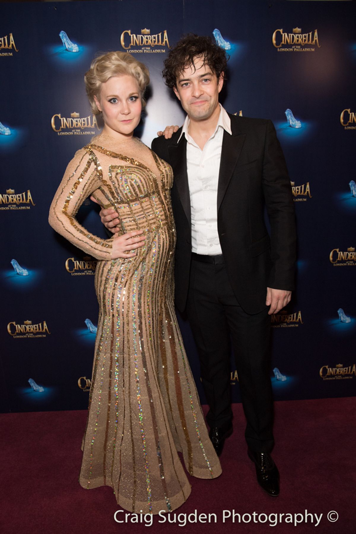 Natasha J Barnes and Lee Mead at 