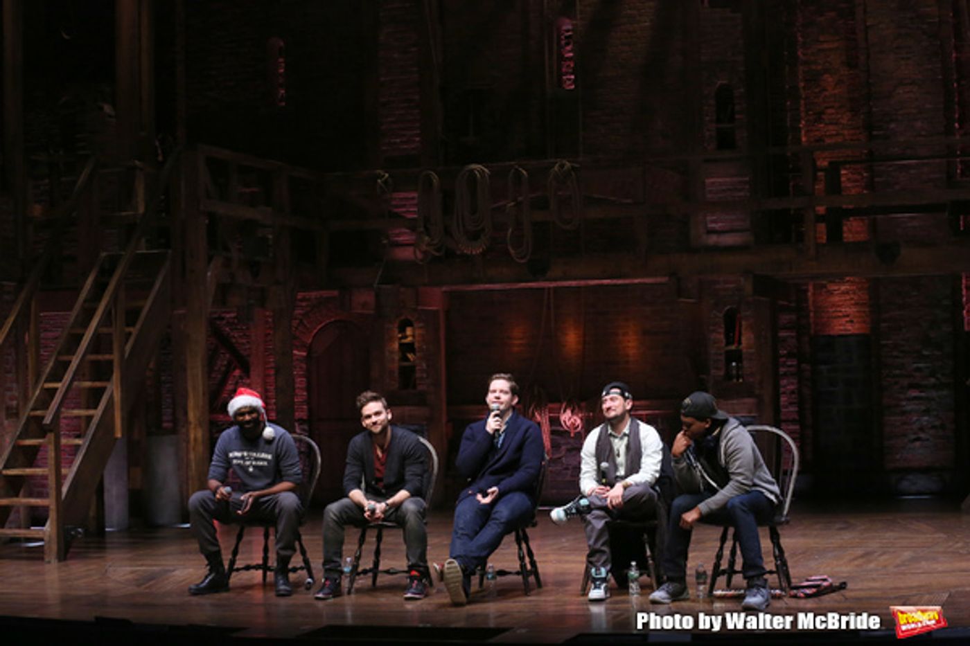 Photo Coverage: HAMILTON Stars Answer Students' Questions at  #Eduham Matinee!  Image