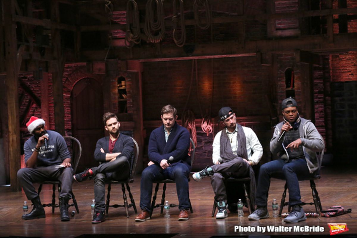 Nik Walker, Neil Haskell, Rory Oâ€Malley, Roddy Kennedy and J. Quinton Johnson at 