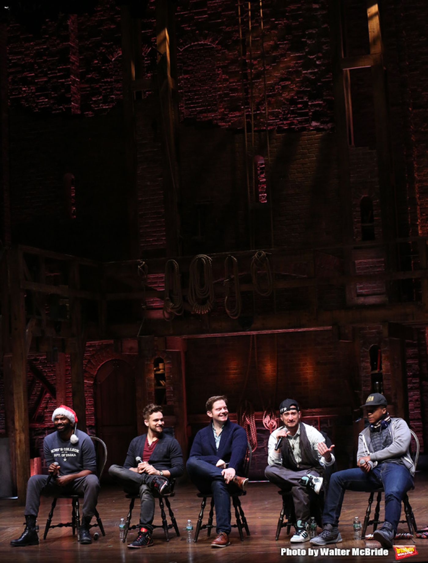 Photo Coverage: HAMILTON Stars Answer Students' Questions at  #Eduham Matinee!  Image