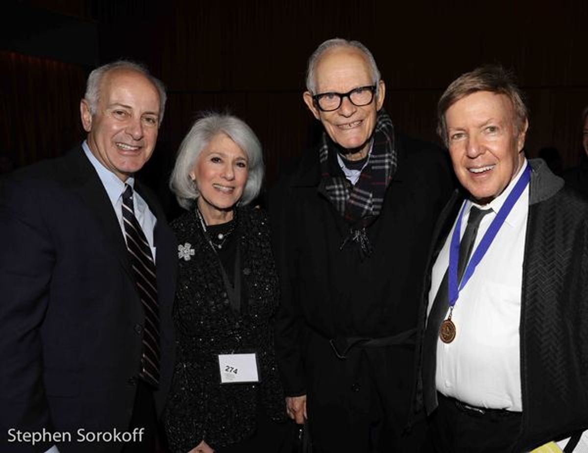 Joseph Benincasa, Jamie deRoy, Alan Bergman, Shelly Markham at 