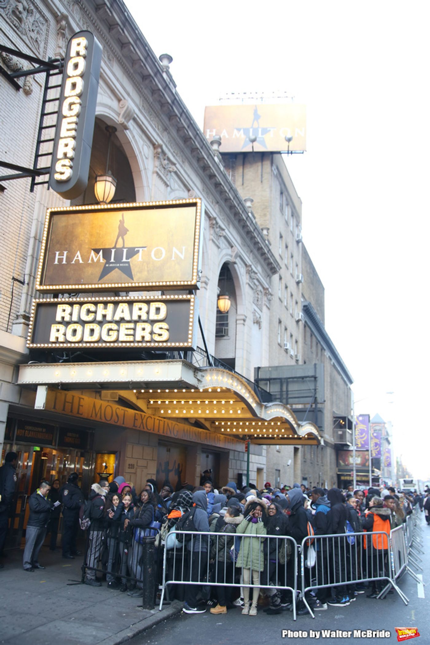 Photo Coverage: NYC Students Get a History Lesson at HAMILTON  Image