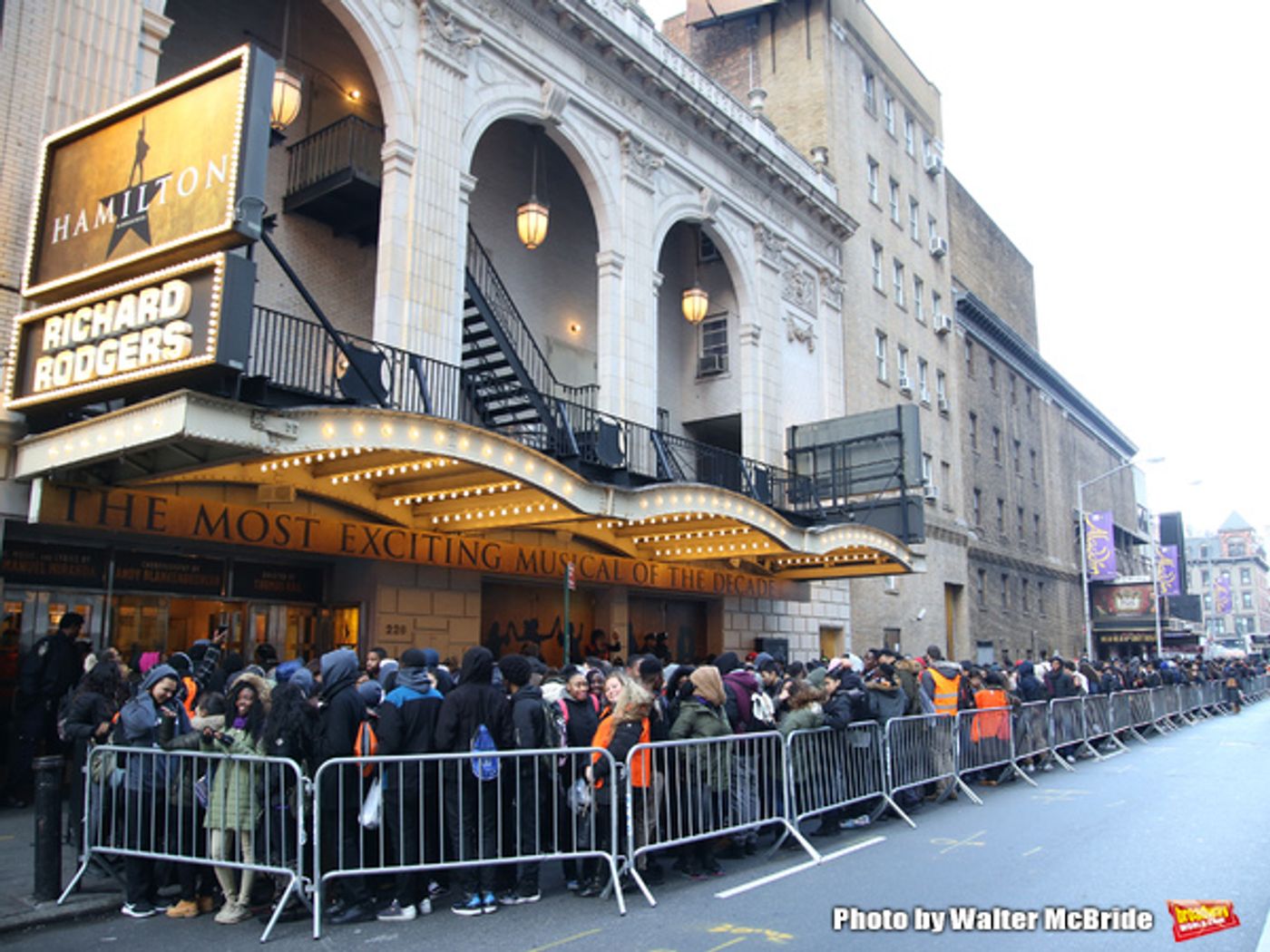 Photo Coverage: NYC Students Get a History Lesson at HAMILTON  Image
