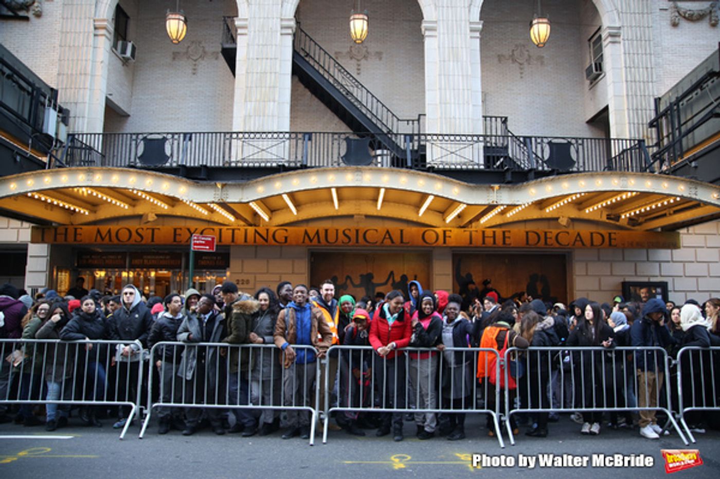 Photo Coverage: NYC Students Get a History Lesson at HAMILTON  Image