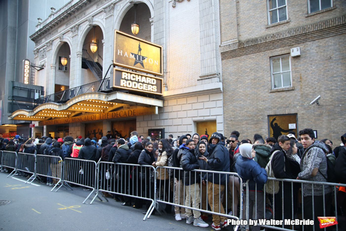 Photo Coverage: NYC Students Get a History Lesson at HAMILTON  Image