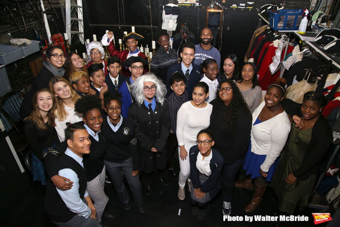 Photo Coverage: NYC Students Get a History Lesson at HAMILTON  Image