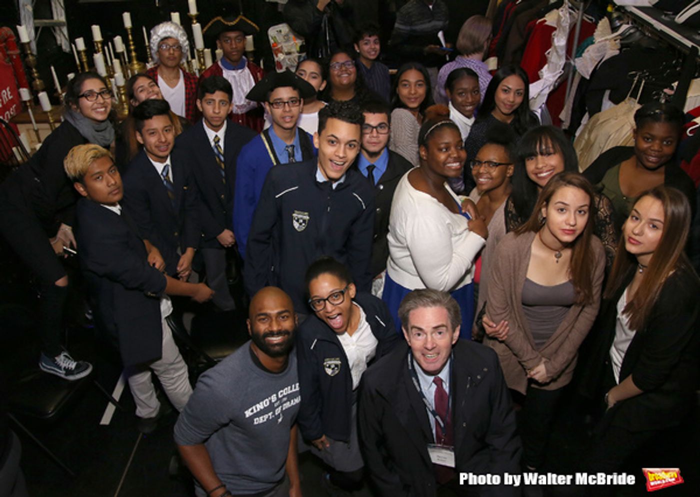 Photo Coverage: NYC Students Get a History Lesson at HAMILTON  Image