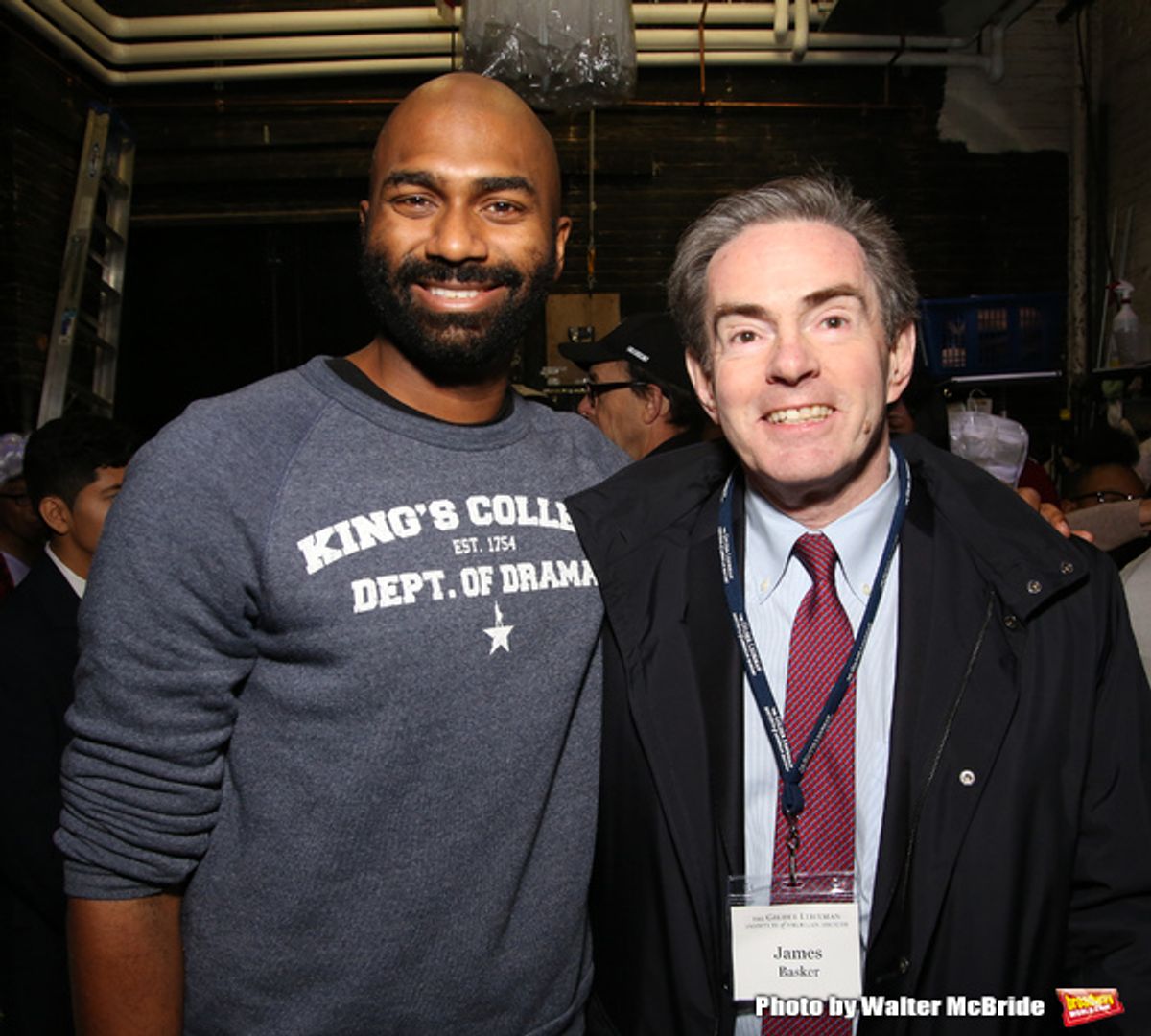 Nik Walker and James Basker at 