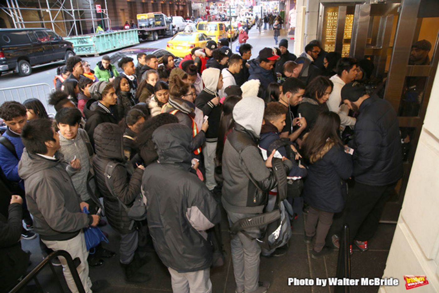 Photo Coverage: NYC Students Get a History Lesson at HAMILTON  Image
