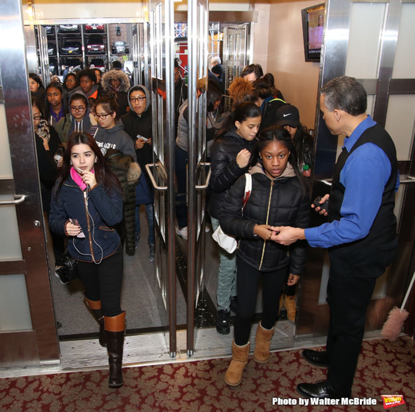 Photo Coverage: NYC Students Get a History Lesson at HAMILTON  Image