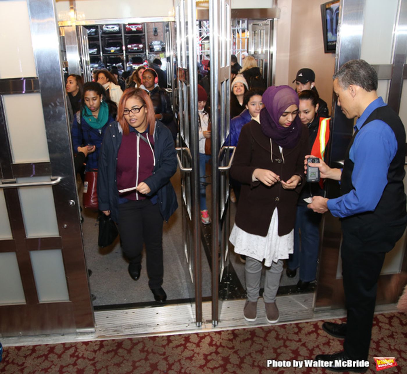 Photo Coverage: NYC Students Get a History Lesson at HAMILTON  Image