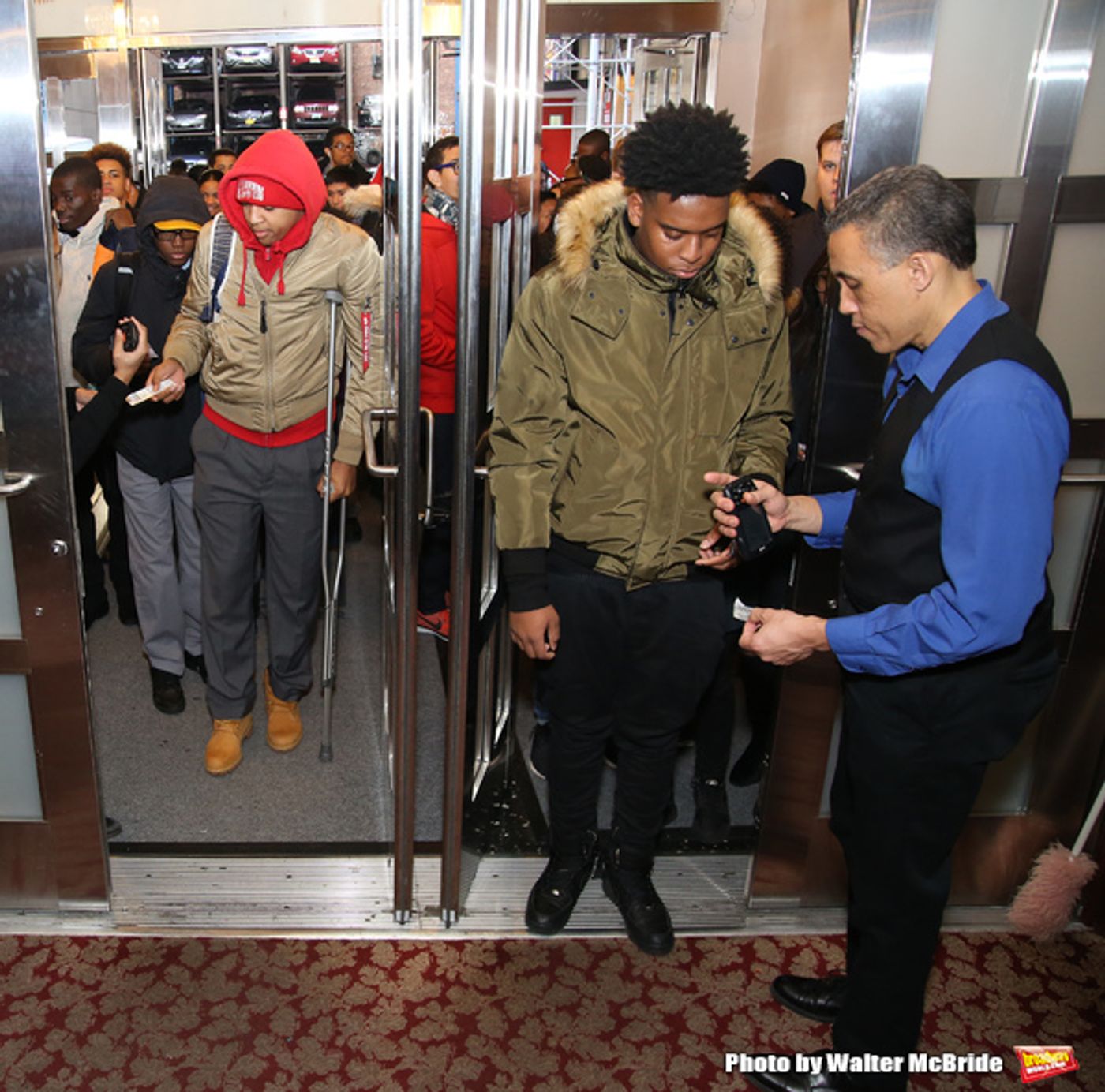 Photo Coverage: NYC Students Get a History Lesson at HAMILTON  Image