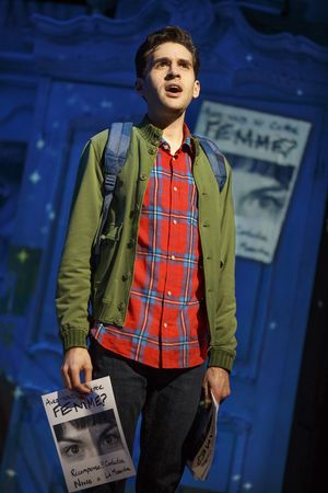 Adam Chanler-Berat in â€"Amélie, A New Musical†at Center Theatre Group/Ahmanson Theatre. Photo by Joan Marcus. @ BroadwayWorld Adam Chanler-Berat in â€"Amélie, A New Musical†at Center Theatre Group/ Photo
