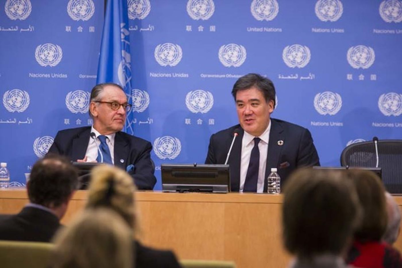 Photo Flash: Alan Gilbert and the New York Philharmonic Perform at United Nations  Image