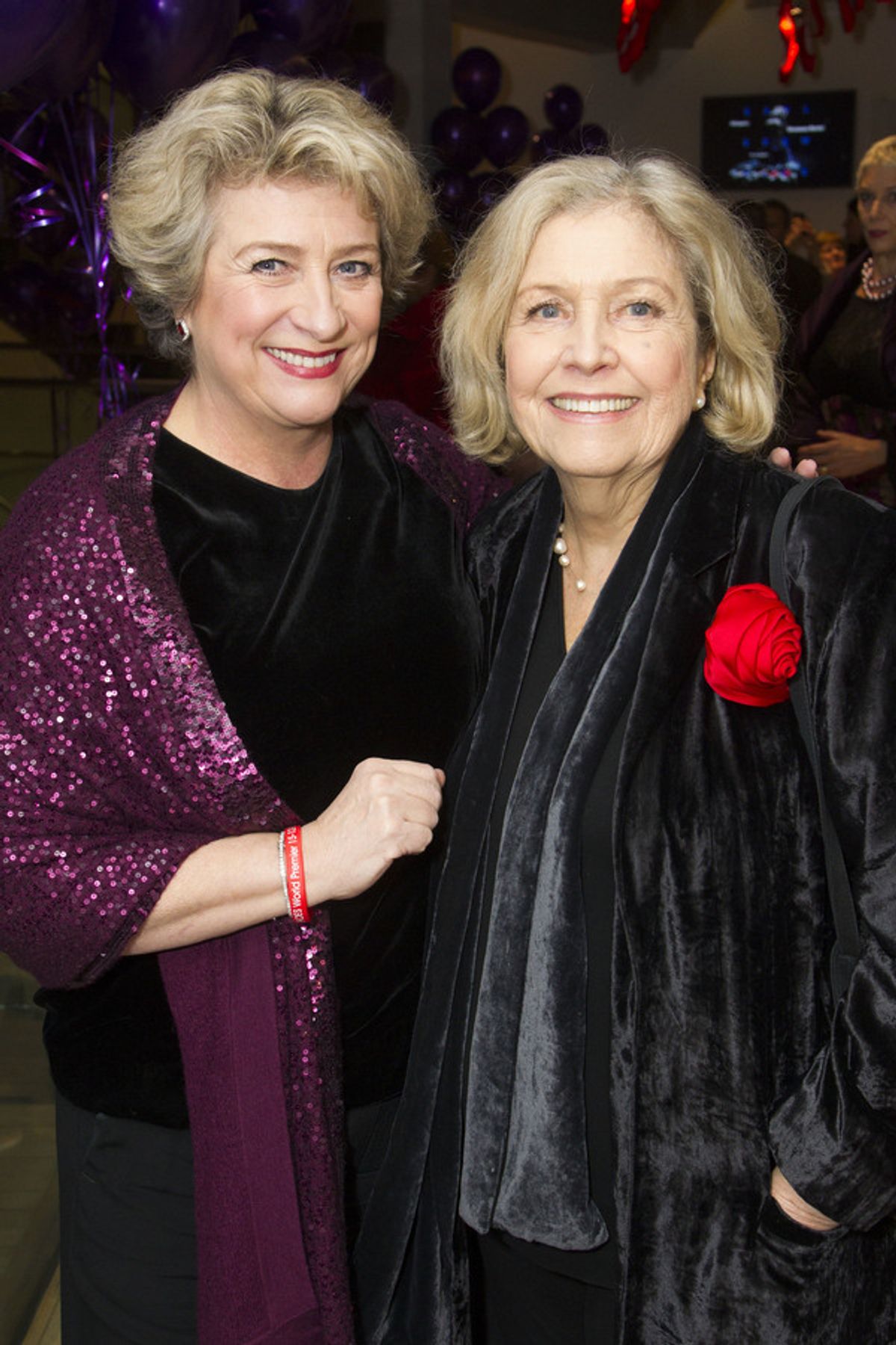 Caroline Quentin and Anne Reid at 