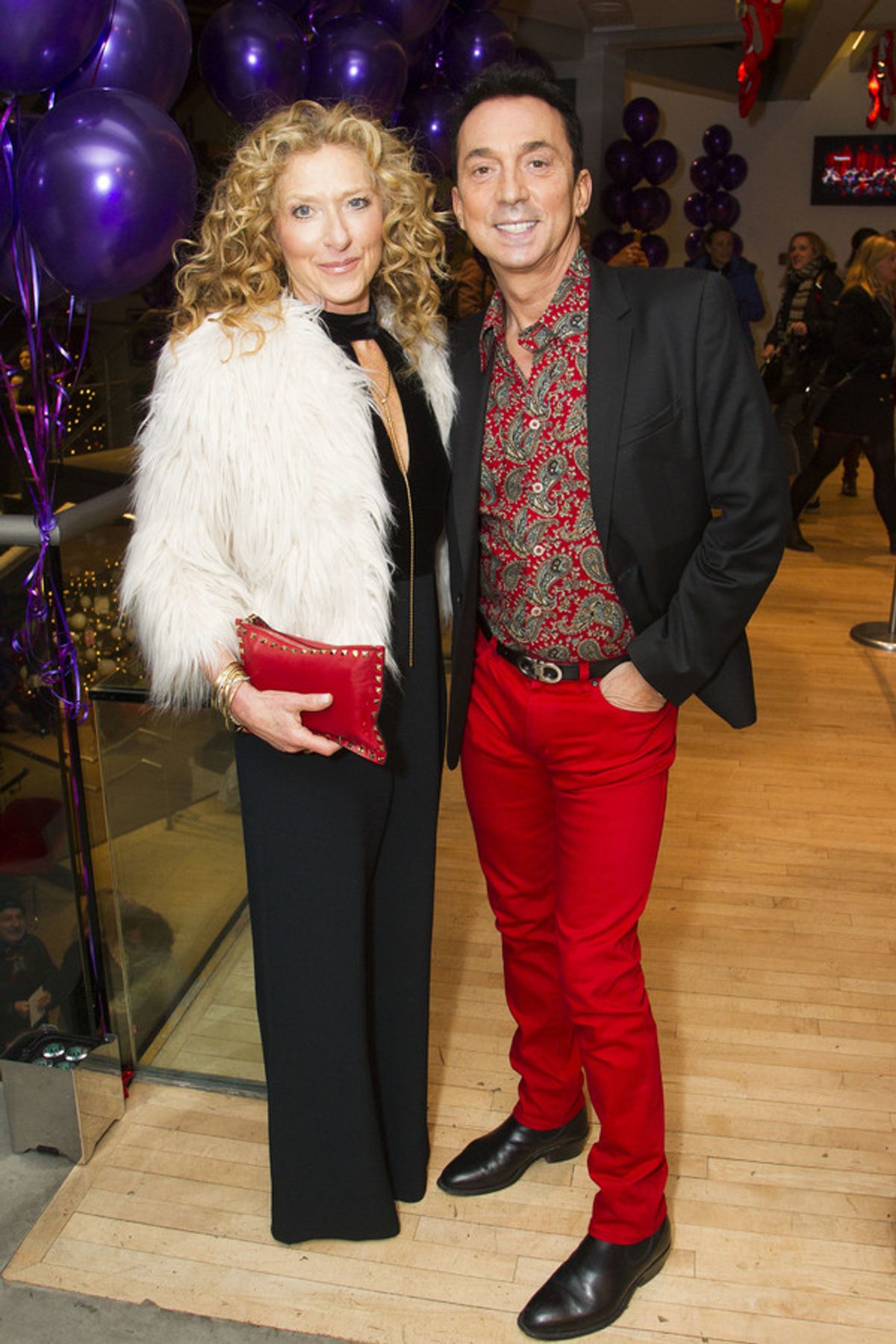Kelly Hoppen and Bruno Tonioli at 