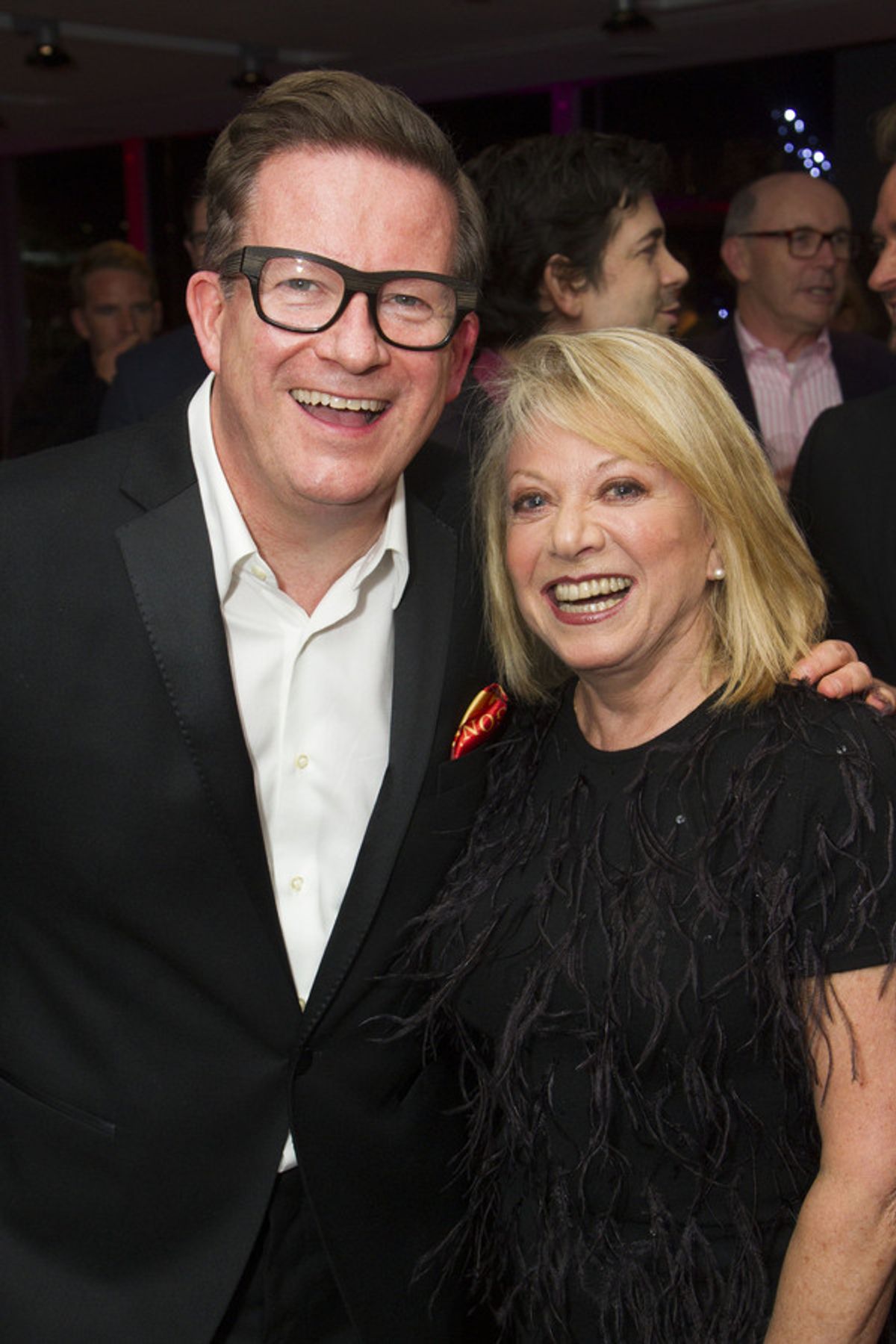 Matthew Bourne and Elaine Paige at 