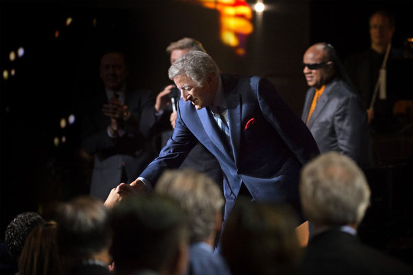 Photo Flash: First Look -  Leslie Odom Jr, Lady Gaga & More Perform on NBC's TONY BENNETT CELEBRATES 90  Image