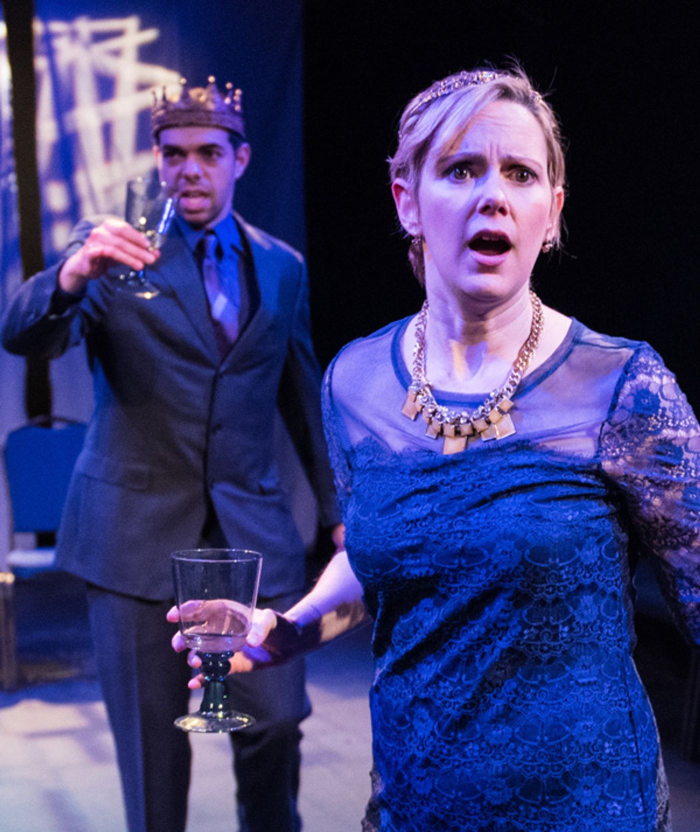 Photo Flash: First Look at The Seeing Place's Vibrant, Modern-Dress MACBETH Photo Flash: First Look at The Seeing Place's Vibrant, Modern-Dress MACBETH Image