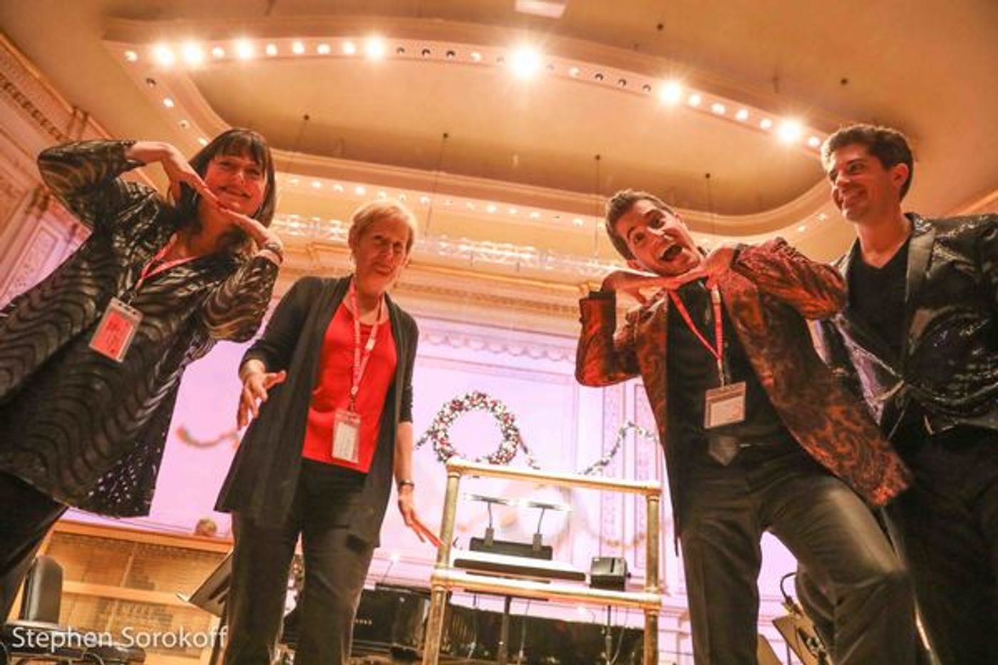 Photo Coverage: The New York Pops Open Rehearsal for Make The Season Bright Concert  Image