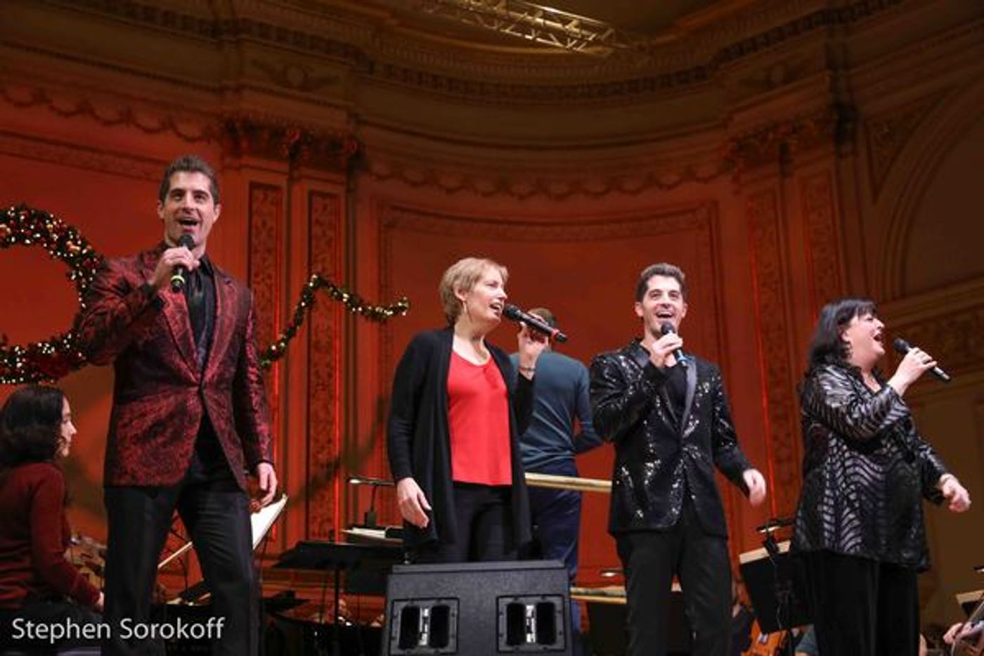 Photo Coverage: The New York Pops Open Rehearsal for Make The Season Bright Concert  Image