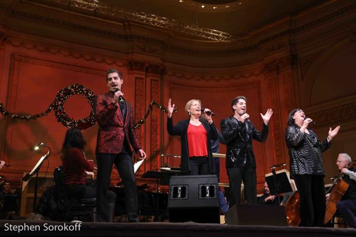 Photo Coverage: The New York Pops Open Rehearsal for Make The Season Bright Concert  Image