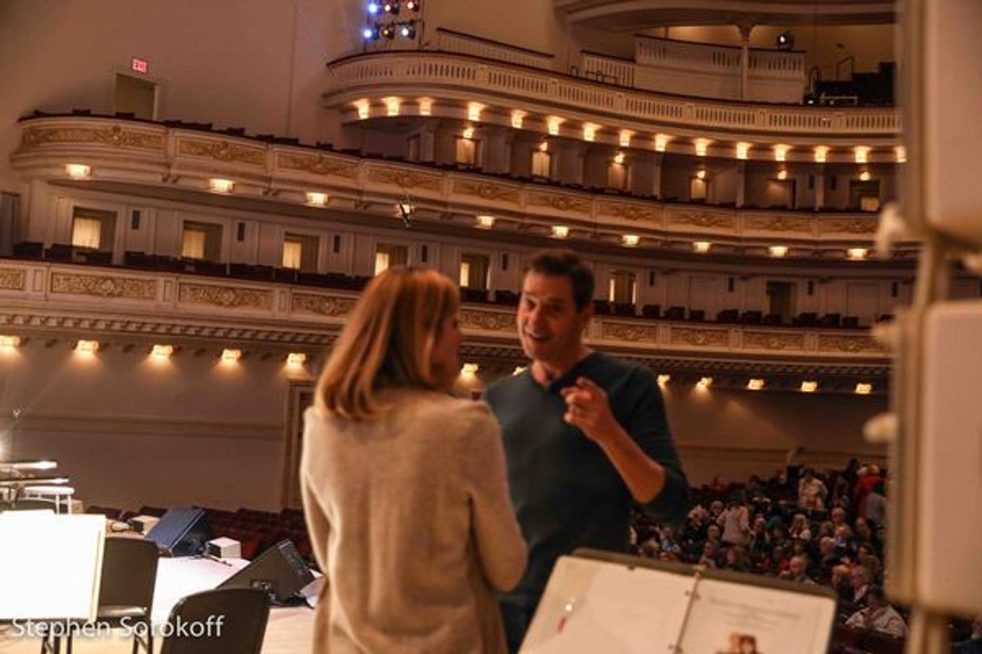 Photo Coverage: The New York Pops Open Rehearsal for Make The Season Bright Concert  Image