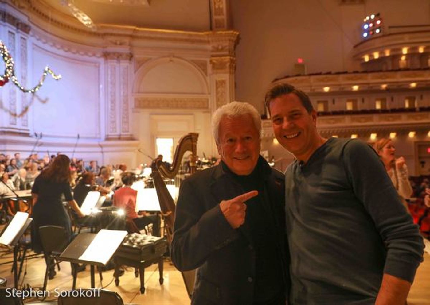 Photo Coverage: The New York Pops Open Rehearsal for Make The Season Bright Concert  Image